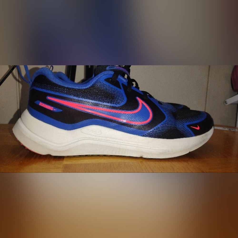 Nike Cosmic Runner PSV Eggplant Swoosh  Running Shoes HM4400-002 7Y - Picture 6 of 16